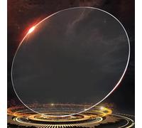 YHDMDQ Tablero De Mesa De Comedor De Vidrio Templado, Superficie Redondo De Mesa Cristal 45/60/80cm De Repuesto para Mesas De Café De Cocina(65cm(25.59in))