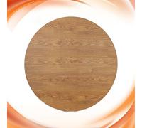 YHDMDQ Tablero De Mesa De Madera, Panel Protector De Mesa Redonda, Superficie De Mesas 40/60/80cm Resistente A Los Arañazos para Uso Comercial Hogar(Gold,50cm(19.68in))