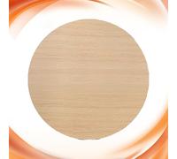 YHDMDQ Tablero De Mesa De Madera, Panel Protector De Mesa Redonda, Superficie De Mesas 40/60/80cm Resistente A Los Arañazos para Uso Comercial Hogar(Wood,50cm(19.68in))