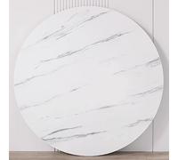 YHDMDQ Tablero De Mesa De Madera, Superficie De Mesa De Repuesto Redonda De 30 40 50cm para Mesas De Café De Comedor De Patio(White,100cm(39.37in))