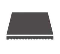 YHDMDQ Tela De Toldo Exterior, Techo De Repuesto para Toldo Retráctil, 3x2m 4x3m 5x3m Lona Recambio para Toldo, Cubierta Protectora para Toldo Jardín Patio Terraza(Gray,5x3m/16x10ft)