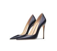 YhdtHSF Tacones de Aguja para Mujer de 4.72IN Clásico Puntiagudo Sexy para Fiestas de Oficina,Negro,40 EU