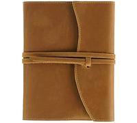 YHdtUO Cuaderno de cuero A5 A6 con tapa de piel de vacuno, 176 páginas con encuadernación, hecho a mano, para oficina, escuela, viajes, diario retro, A-A6