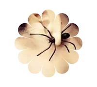 Yheakne Pendientes Góticos Araña Negro Araña Tachuelas Pendientes Exagerado Tachuelas Punk Creepy Pendientes Halloween Traje De La Joyería Para Las Mujeres Y Las Niñas