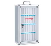 YHEIANJ Gabinete para Guardar teléfonos celulares, Caja para Guardar teléfonos celulares, Escuela, fábrica, Laboratorio, gabinete para teléfonos móviles, gabinete para administra,Silver 24 bits