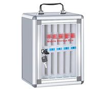 YHEIANJ Gabinete para Guardar teléfonos celulares, Caja para Guardar teléfonos celulares, Escuela, fábrica, Laboratorio, gabinete para teléfonos móviles, gabinete para administra,Silver 36 bits