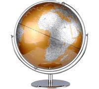YHEIANJ Globo terráqueo bilingüe en Chino e inglés detallado, Globo terráqueo con Base de Metal Pesado Estable, Globo terráqueo Educativo geográfico de Escritorio, nuev,B