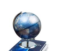 YHEIANJ Globo terráqueo de 20 cm, Globo terráqueo inglés, Material didáctico de geografía, se Puede Girar, decoración del hogar, Sala de Estar, Equipo de enseñanza esco