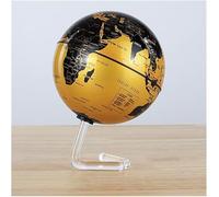 YHEIANJ Globo terráqueo de rotación automática, Globos Luminosos con Base Transparente, Globos de Viaje de la Tierra de 5,9 Pulgadas de diámetro, decoración del hogar d,No Light C