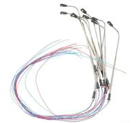 Yhenlovtt 1:150 N Escala Modelo Ferrocarril LED StreetLights, 80Mm Steel-Pipe DIY Kit, 10Pcs Warm White Lamp Posts For Train Layouts Model Railroad-Scenery