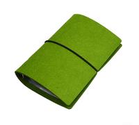 Yhenlovtt 10 Plus Line - Cartera de pesca con funda extraíble para moscas y páginas transparentes para un fácil almacenamiento en el bolsillo (verde)
