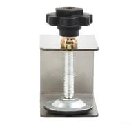 Yhenlovtt Abrazaderas de instalación frontal de cajones de muebles resistentes, construcción de acero prensado en frío con revestimiento electrostático, abrazadera en G ajustable para precisión (A)