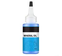 Yhenlovtt Aceite de freno hidráulico, fórmula de aceite mineral para un frenado suave, compatible con sistemas de bicicleta eléctrica NFOX MT5 MT8 M640 M820, 50 ml (azul)
