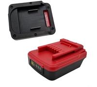 Yhenlovtt Adaptador convertidor de batería, plástico resistente de 18 V/20 V Li-Ion, para Makita-BL1830/BL1840-Einhell para herramientas inalámbricas Power X-Change