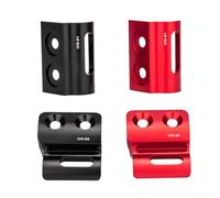 Yhenlovtt Adaptador de desviador delantero de bicicleta, soporte de gancho fijo de aleación de aluminio, altura ajustable para bicicletas Sram (CG21 negro)