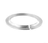 Yhenlovtt Adaptador de horquilla de conversión de aluminio para bicicleta, anillo de corona de aleación de 30 mm/39,8 mm para junta cónica, componentes de ciclismo (A)