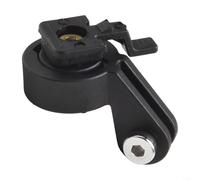 Yhenlovtt Adaptador de montaje de luz de bicicleta, soporte frontal de