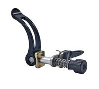 Yhenlovtt Aleación de aluminio Collar de bicicleta para Brompton 31.8mm Plegable Bike Seatpost Clamp Quick Release Saddle Rail Fixing CNC Machined Bolt (negro)