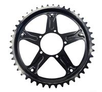 Yhenlovtt Aleación G340 para motor, fácil de transportar, aluminio 7075 44t para piñón de cadena Bbs02 Bafang Bbs01 Middrive CNC para bicicleta de repuesto para eléctrica