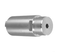 Yhenlovtt Almohadilla de goma para elevación de coche, sección de patas de 50 mm, bandeja de elevación, columna de elevación de aleación de acero, 13 x 6 x 6 cm para kits de elevación de suspensión