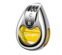 Yhenlovtt Ambientador difusor de clip de ventilación con botella de vidrio, decoración estética creativa para interiores de automóviles, compatible con la mayoría de vehículos (verde, morado, rojo