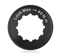 Yhenlovtt Anillo de bloqueo de freno de bicicleta para aleación de bloqueo central, 38 x 75 mm, frenos de disco negro, compatible con/xt/aluminio