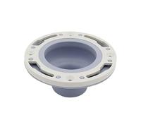 Yhenlovtt Anillo de sellado de brida de inodoro para inodoros, para junta de cuenco, hermético, instalación de goma sanitaria, compatible con montaje en el suelo, accesorios de fontanería estándar del