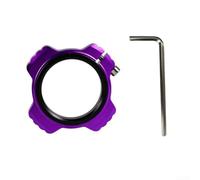 Yhenlovtt Arandela de manivela roscada de 29 mm para SRAM NX aleación eje inferior espaciador bicicleta Chainring Gap MTB Drivetrain Tuning Fitting Kit (púrpura)