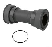 Yhenlovtt BB92 - Pedalier para bielas de eje de 24 mm, rodamientos sellados para bicicleta de carretera MTB de nailon, color negro