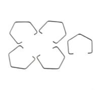 Yhenlovtt Bearing Circlip Spring Valiant Kestrel Elite - Carretes de metal de pesca II (paquete de 5) y piezas de águila para cebo (5 unidades)