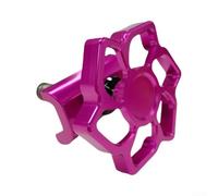 Yhenlovtt Bloqueo de marco de aluminio con abrazadera en C para bicicletas plegables, clip de liberación rápida anodizado, pasador de bisagra ligero, actualización personalizada (rojo)