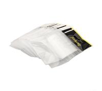 Yhenlovtt Bolsas de 9,5 x 6 cm, gancho de 100 unidades con papel de pesca para almacenamiento, material plástico grueso, tamaño de pesca para tarjetas, aparejos de opp y reenvasado (bolsa individual)