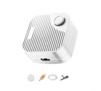 Yhenlovtt Bomba de oxígeno silenciosa para acuario, 3/4/5 W, 2,5/3 L/min, compresor de aire para pecera con control magnético dual y flujo ajustable para un funcionamiento estable de bajo ruido (5 W)