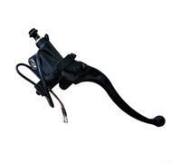 Yhenlovtt Bomba de palanca de freno hidráulica eléctrica para bicicleta NZmix lado izquierdo, mango de freno negro de aleación con cable de apagado para bicicleta eléctrica y eléctrica