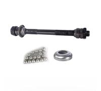 Yhenlovtt Buje trasero de acero de 135 mm para rodamientos de bolas de eje Novatec hueco para bicicletas de montaña con extracción rápida Plus (kit 2)