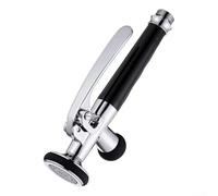 Yhenlovtt Cabezal pulverizador para fregadero de cocina con manguera de acero inoxidable, pulverizador de grifo de preenjuague, diseño giratorio de cuerpo de latón de apagado automático, conexión G1/2