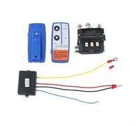 Yhenlovtt Cabrestante de 12 V 250 A para relé y kit de control remoto inalámbrico para ATV, UTV y vehículos utilitarios, solenoide impermeable de alto rendimiento con alimentación de bobina de 30 W