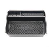 Yhenlovtt Caja de almacenamiento para reposabrazos de consola central de | Y62 2017-2025, bandeja organizadora interior de plástico ABS con soporte para monedas y contenedor de basura para accesorios