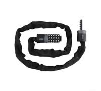 Yhenlovtt Candado de cadena para bicicleta eléctrica y motocicleta | Seguridad de contraseña con cadena de aleación gruesa, revestimiento protector flexible para bicicletas de carretera de