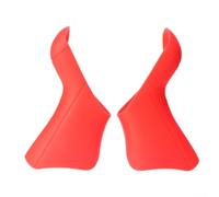 Yhenlovtt Capuchas de palanca de freno de silicona para Shimano-SORA ST-2400 ST-3500 ST-4500, cubiertas de agarre antideslizantes, protectores resistentes a la intemperie (rojo)
