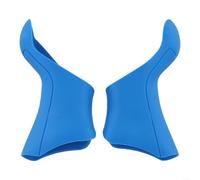 Yhenlovtt Capuchas de palanca de freno de silicona para Shimano-SORA ST-2400 ST-3500 ST-4500, cubiertas de agarre antideslizantes, protectores resistentes a la intemperie (azul)
