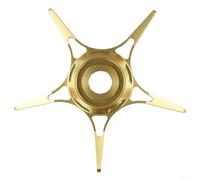 Yhenlovtt Carrete de aleación de aluminio para reparación de esqueleto, Steez, 65 mm, serie Alphas Zillion, espátula, pesca, cinco llaves, arrastre, estrella de descarga para Daiwa (65 mm)