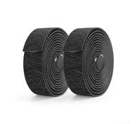 Yhenlovtt Cinta de manillar de bicicleta EVA para bicicleta de carretera, antideslizante, absorbe los golpes, a prueba de sudor, envoltura ligera para ciclismo (negro)