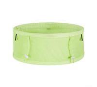 Yhenlovtt Cinturón de hidratación para correr con soporte para botella de agua, malla elástica transpirable para número de carrera de maratón, bolsa reflectante antirebote para almacenamiento de