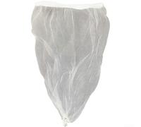 Yhenlovtt Colador de fregadero de cocina con 50 bolsas de malla, cesta de filtro de drenaje de acero al carbono para recogedor de residuos de alimentos, montaje adhesivo sin taladro, ahorro de espacio