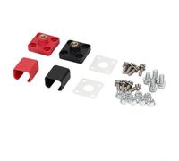 Yhenlovtt Conector terminal de batería de litio, cobre de alta conductividad con exterior plateado, impermeable IP67 para carretillas elevadoras ferrocarriles maquinaria eléctrica (80 A)