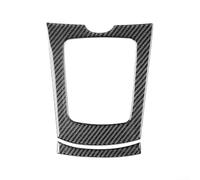 Yhenlovtt Cubierta de fibra de carbono para panel de cambio de marchas para Corolla 2007-2013, material de fibra de carbono real con revestimiento epoxi, decoración interior resistente a los arañazos