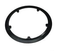 Yhenlovtt Cubierta protectora para bielas de bicicleta, protector de cadena de bicicleta, protector de plato de bicicleta de montaña, cubierta de seguridad para piñón de ciclismo, negro (G5TBI-52)
