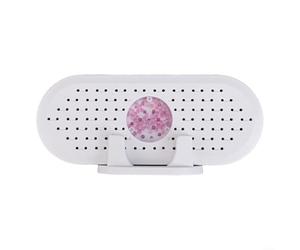 Yhenlovtt Deshumidificador eléctrico portátil recargable por USB, secador de aire compacto y reutilizable para armario, armario, zapatero, estantería (1 unidad)