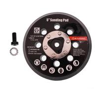 Yhenlovtt Disco abrasivo eléctrico autoadhesivo de 5 pulgadas 8 agujeros con material robusto de la PU para pulido y lijado confiables